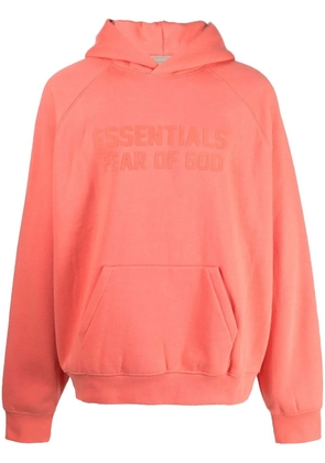 FEAR OF GOD ESSENTIALS Essentials logo-print cotton hoodie - Pink