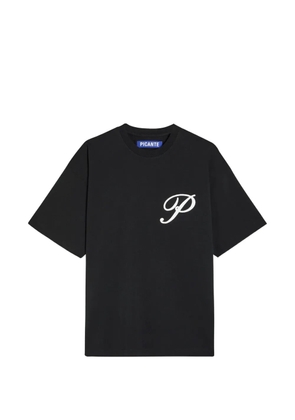 PICANTE logo-print T-shirt - Black