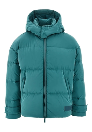 Emporio Armani hooded puffer jacket - Blue