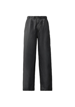 C.P. Company pleated logo-detail trousers - Grey