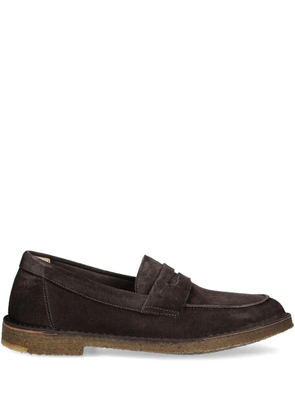Astorflex penny suede loafers - Brown