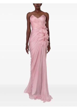 Iris Serban Rafael floral maxi dress - Pink