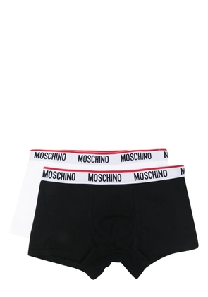 Moschino logo-print boxers set - Black
