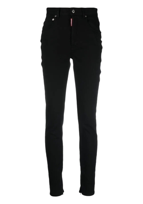 DSQUARED2 high-waist slim-cut jeans - Black