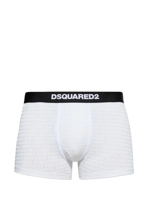 DSQUARED2 logo-print boxers - White