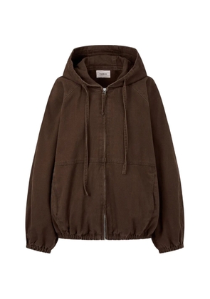 TOMBOY zip-up jacket - Brown