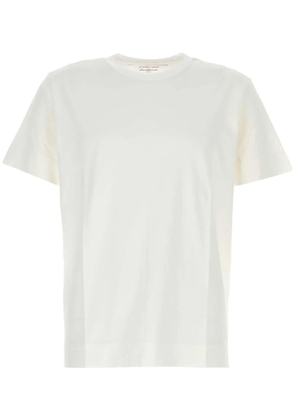 original vintage style cotton T-shirt - White