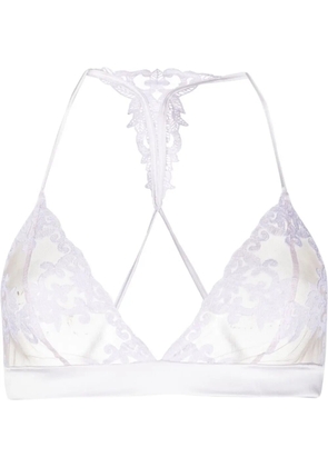 Fleur Of England Aria boudoir bra - White