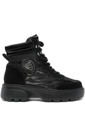Blauer quilted boots - Black