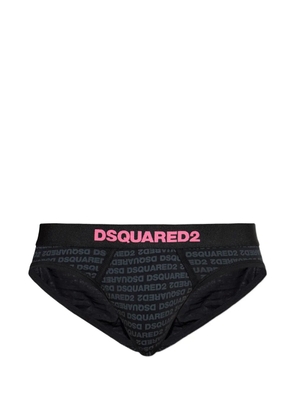 DSQUARED2 branded briefs - Black