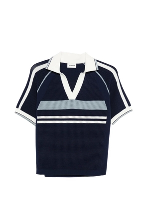 P.A.R.O.S.H. Renfield short-sleeve knitted T-shirt - Blue