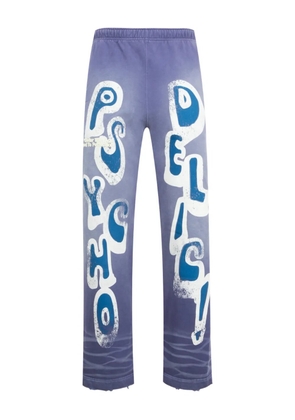 Better with Age elasticated track pants - Purple