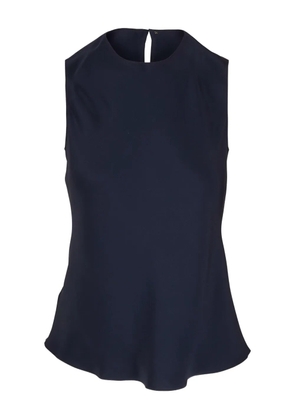Peter Cohen sleeveless round-neck top - Blue