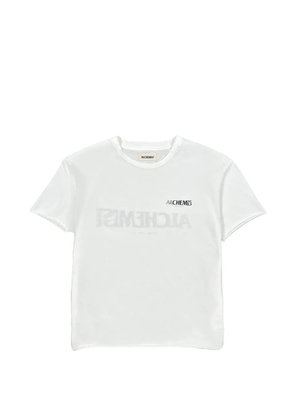 Alchemist logo-print T-shirt - White