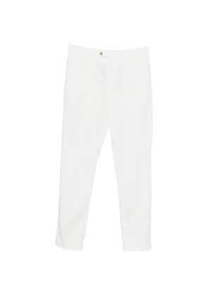 Canali button trousers - White