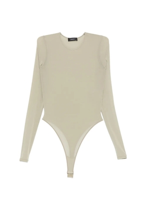 WARDROBE.NYC sheer bodysuit - Neutrals