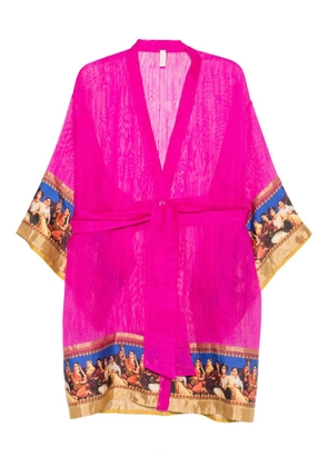 Dolci Follie Indian-theme robe - Pink