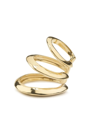 Goossens spiral trio ear cuff - Gold