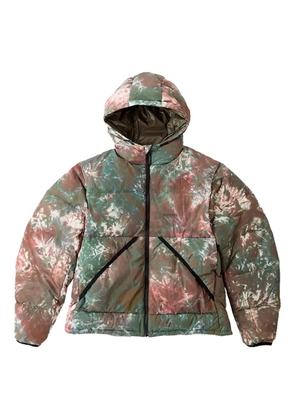 Gramicci hooded puffer jacket - Green