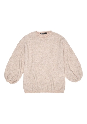 Bimba y Lola balloon-sleeve sweater - Neutrals