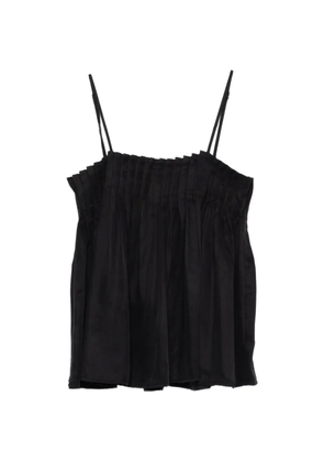 Eleh pleated top - Black