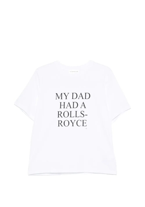 Victoria Beckham printed T-shirt - White