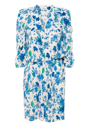 Zadig&Voltaire Ruz floral-print midi dress - Neutrals