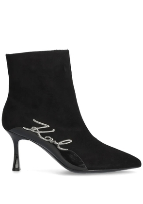 Karl Lagerfeld 80mm Sienna boots - Black