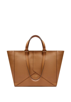 Lancel Envelope zip tote bag - Brown