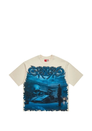 GODSPEED graphic-print T-shirt - Neutrals