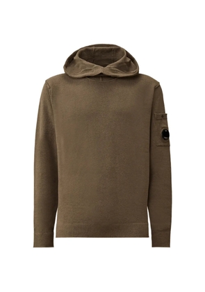 C.P. Company pocket hoodie - Brown