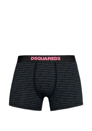 DSQUARED2 logo-print boxers - Black