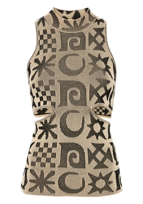 Nanushka Maraj tank top - Neutrals