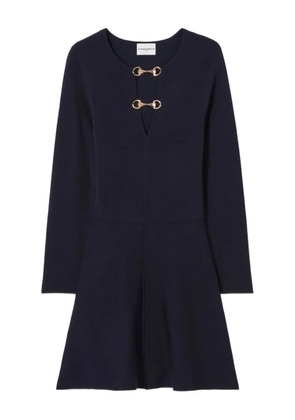 Claudie Pierlot flared-hem mini dress - Blue