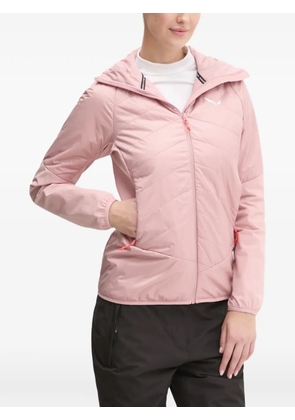 Salewa logo-detail padded jacket - Pink