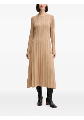 Pedro Del Hierro cable-knit modo dress - Neutrals