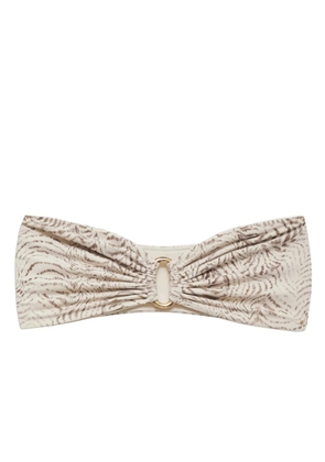 ANINE BING Viv bikini top - Neutrals