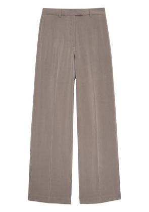 ANINE BING Dolan wide-leg trousers - Grey