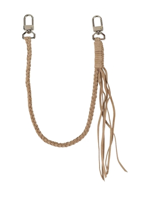 AMIRI suede keychain - Neutrals