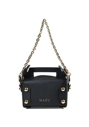 MASU Cake leather tote bag - Black