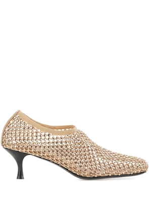 strategia shoes 50mm rhinestone-embellished pumps - Neutrals
