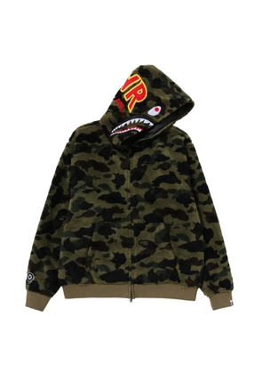 A BATHING APE® camouflage hoodie - Green