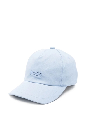 BOSS logo-detail cap - Blue