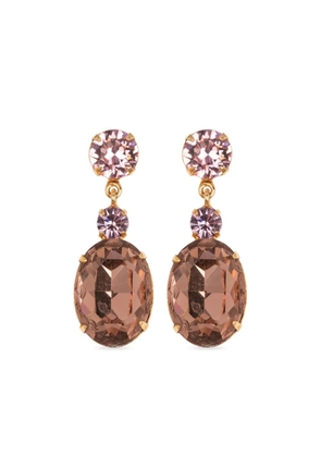 Jennifer Behr Justine drop earrings - Pink