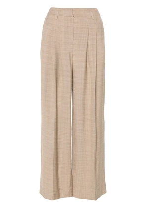 HERSKIND Lotus wide-leg trousers - Neutrals