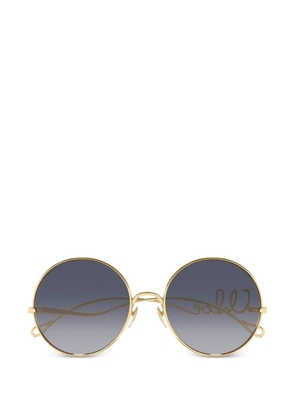 Chloé Eyewear round-frame sunglasses - Gold