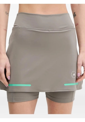 adidas by Stella McCartney zip-pocket tennis skirt - Grey