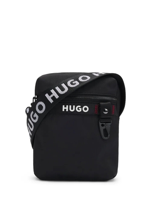 HUGO logo messenger bag - Black