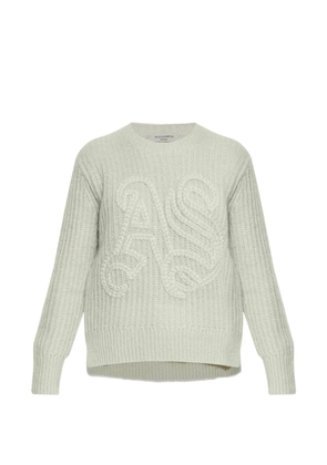 AllSaints Chain crew-neck sweater - Neutrals