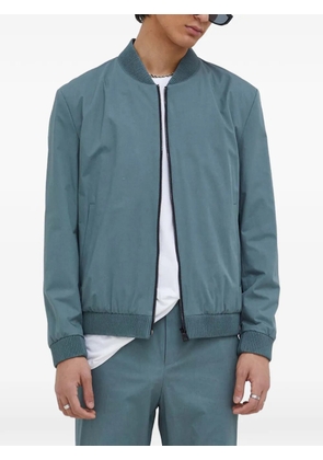 HUGO baseball-collar bomber jacket - Green